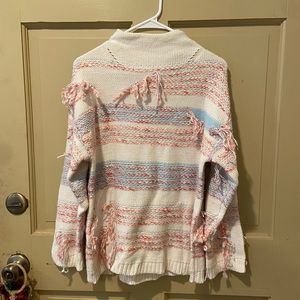 Lou & Grey Fringe Sweater